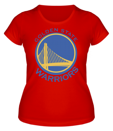Женская футболка Golden State Warriors Logo