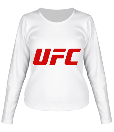 Женская футболка длинный рукав UFC