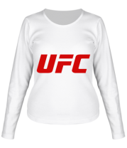 Женская футболка длинный рукав UFC фото