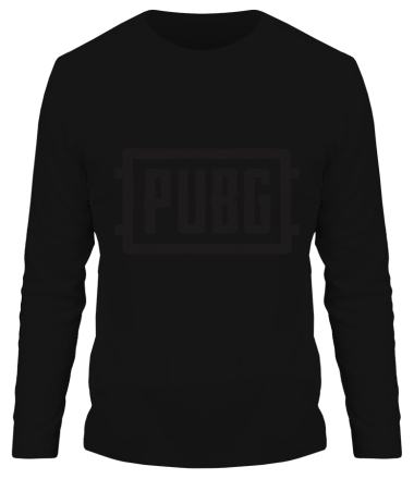 Мужская футболка длинный рукав PUBG
