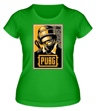 Женская футболка PUBG