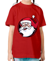 Детская футболка Дед мороз фото