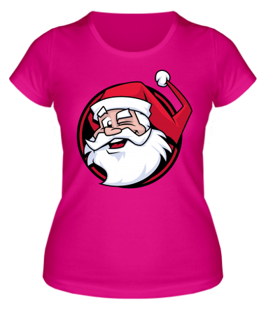 Женская футболка Дед мороз