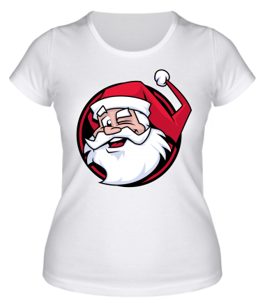 Женская футболка Дед мороз
