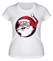 Женская футболка Дед мороз фото