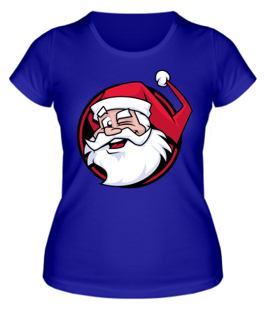 Женская футболка Дед мороз