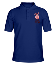 Мужская футболка поло С новым годом! фото