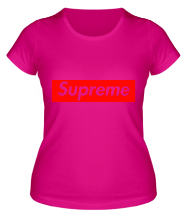 Женская футболка Supreme Classic