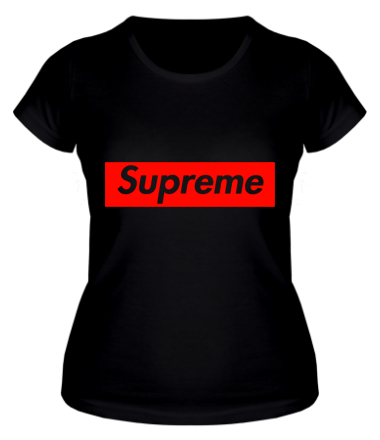 Женская футболка Supreme Classic