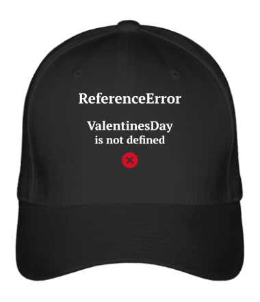Бейсболка Reference error valentine