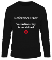 Мужская футболка длинный рукав Reference error valentine фото