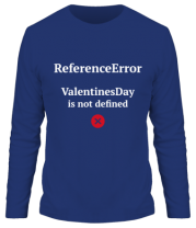 Мужская футболка длинный рукав Reference error valentine фото