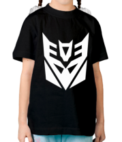 Детская футболка  Decepticons logo фото