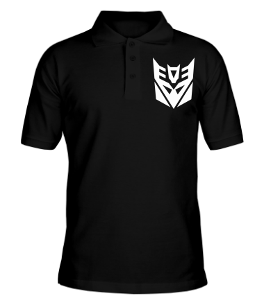 Мужская футболка поло  Decepticons logo