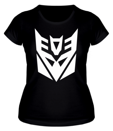 Женская футболка  Decepticons logo
