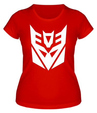Женская футболка  Decepticons logo