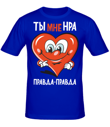 Мужская футболка Ты мне нра