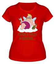 Женская футболка Готов к труду и обороне  фото