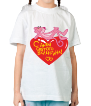 Детская футболка С днем Святого Валентина  фото