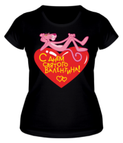 Женская футболка С днем Святого Валентина  фото