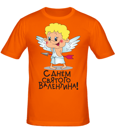 Мужская футболка С Днем Святого Валентина  