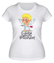 Женская футболка С Днем Святого Валентина   фото