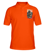 Мужская футболка поло С праздником 23 февраля, мужики!  фото