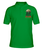 Мужская футболка поло 23 февраля праздник пены для бритья!  фото