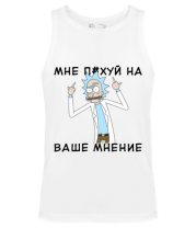 Мужская майка Rick and Morty Русская версия фото