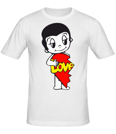 Мужская футболка Love is... мужская