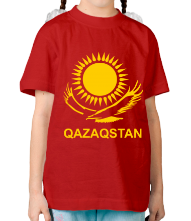 Детская футболка QAZAQSTAN 