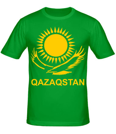 Мужская футболка QAZAQSTAN 