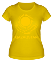 Женская футболка QAZAQSTAN  фото