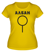 Женская футболка АЛБАН фото