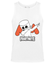 Мужская майка Dj Marshmello fortnite dab фото