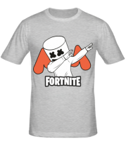 Мужская футболка Dj Marshmello fortnite dab фото