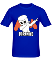 Мужская футболка Dj Marshmello fortnite dab фото