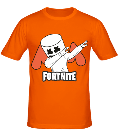 Мужская футболка Dj Marshmello fortnite dab