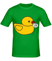 Мужская футболка Утка материться фото