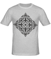 Мужская футболка Казахский орнамент   фото
