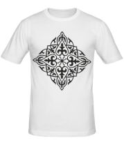 Мужская футболка Казахский орнамент   фото