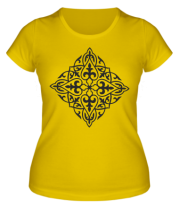 Женская футболка Казахский орнамент   фото