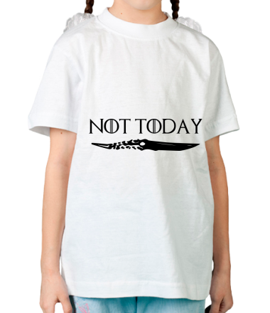 Детская футболка  Game of Thrones: not today
