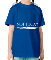 Детская футболка  Game of Thrones: not today