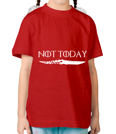 Детская футболка  Game of Thrones: not today