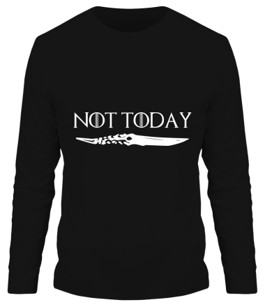 Мужская футболка длинный рукав  Game of Thrones: not today