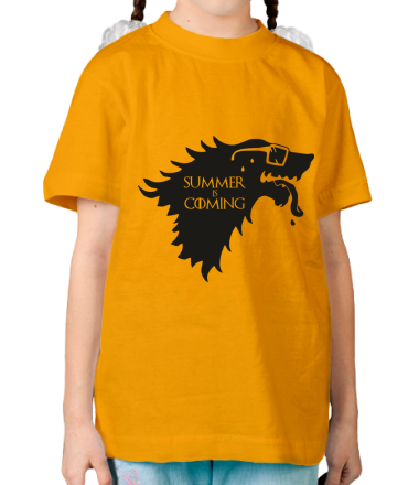 Детская футболка Summer is coming
