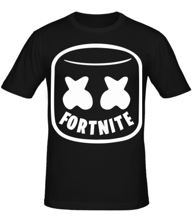 Мужская футболка Marshmello and Fortnite