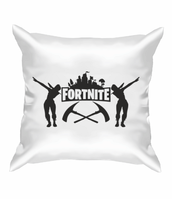 Подушка Fortnite dancing logo