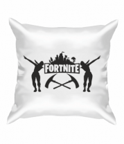Подушка Fortnite dancing logo фото